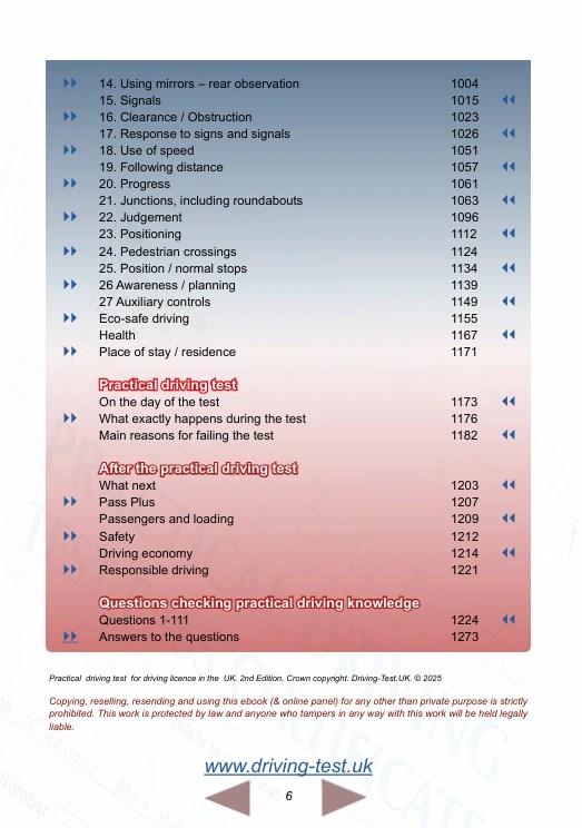 DRIVING THEORY TEST UK 2024 CARS (6 in 1 ebook/app)